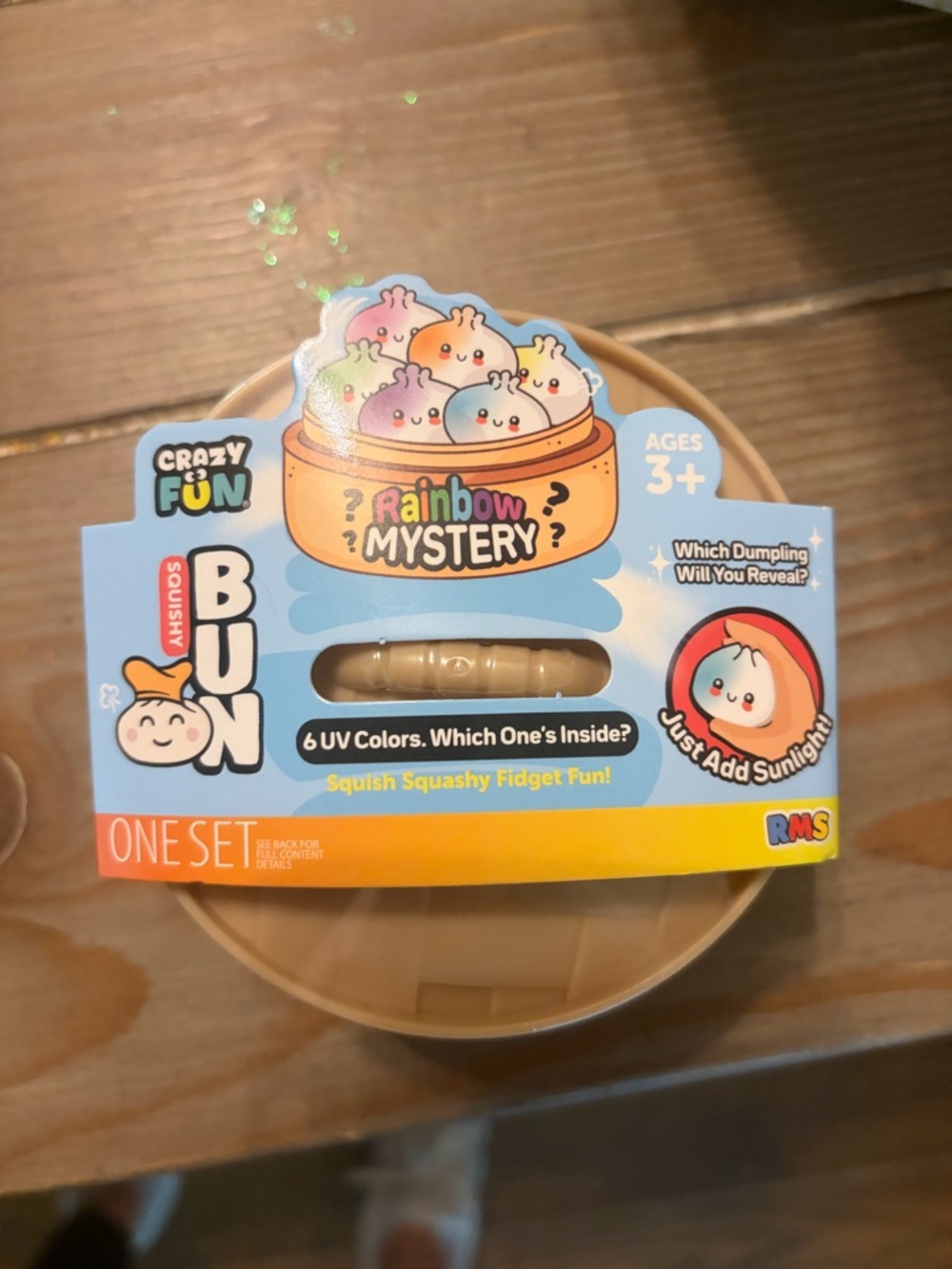 Viral Tik Tok Rainbow Mystery Squishy Bun